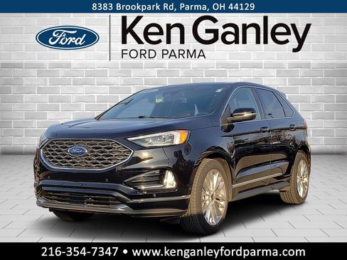 Certified 2021 Ford Edge Titanium w/ Equipment Group 301A image 1