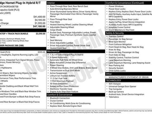 New 2024 Dodge Hornet R/T image 26