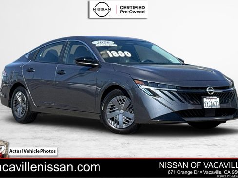 Certified 2026 Nissan Sentra S w/ Floor Mat Package FWD image 1