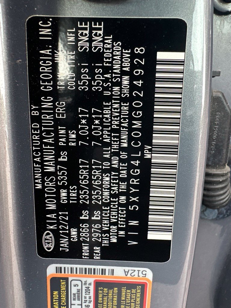 Used 2021 Kia Sorento LX FWD image 12
