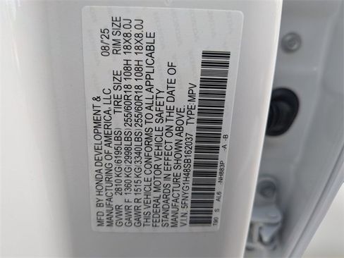 New 2025 Honda Pilot EX-L image 33