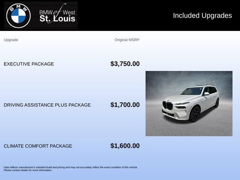 Used 2027 BMW X7 xDrive40i w/ Executive Package AWD/4WD image 18