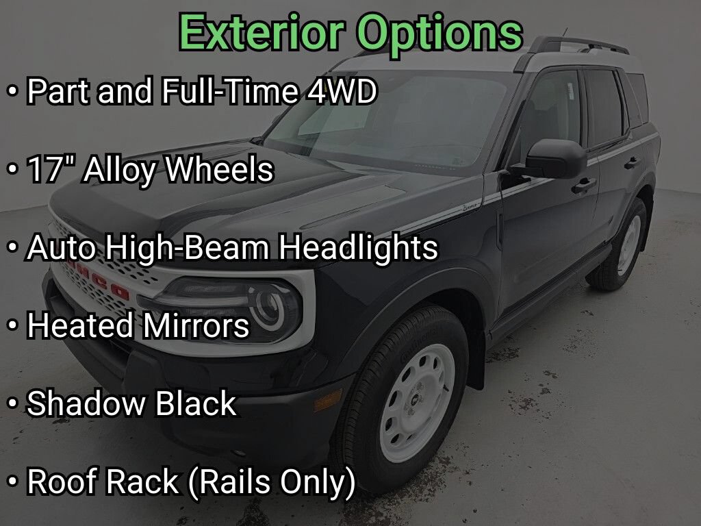 Used 2025 Ford Bronco Sport Heritage w/ Convenience Package AWD/4WD image 6