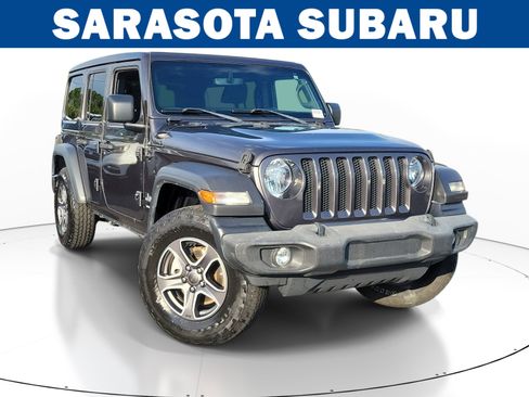 Used 2020 Jeep Wrangler Unlimited Sport S w/ Sun And Sound Package AWD/4WD image 1