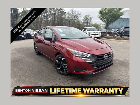 New 2025 Nissan Versa SR w/ Trunk Package image 1