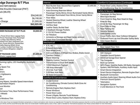 Used 2023 Dodge Durango R/T RWD image 9