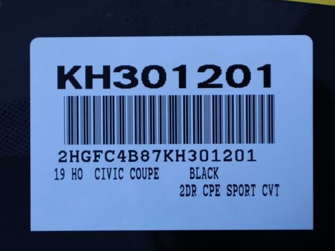 Used 2019 Honda Civic Sport image 7