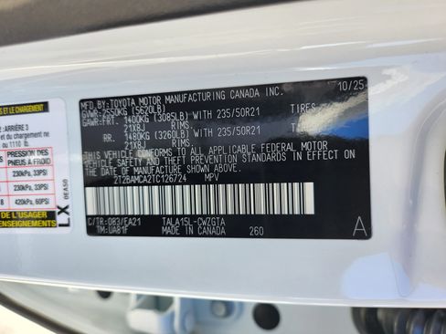 New 2026 Lexus RX 350 F Sport image 36