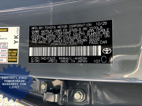 New 2026 Toyota Prius Plug-In Hybrid FWD image 17