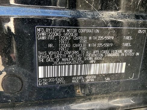 Used 2021 Toyota Venza XLE w/ Softex Package image 29