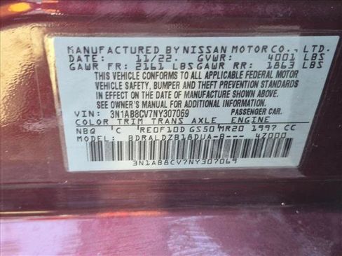 Used 2022 Nissan Sentra SV w/ SV Premium Package FWD image 15