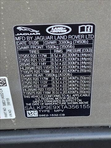 Used 2026 Land Rover Range Rover SE AWD/4WD image 26
