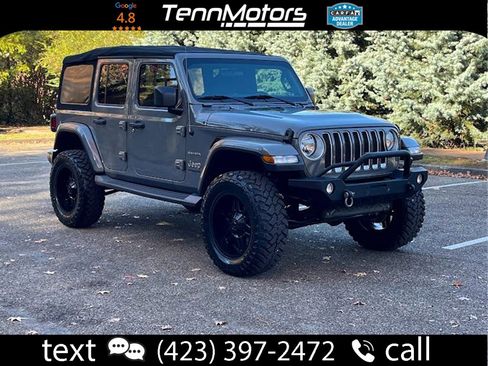 Used 2018 Jeep Wrangler Unlimited Sahara image 3