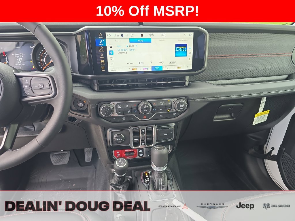 New 2026 Jeep Gladiator Rubicon w/ Steel Power Dome Hood Package AWD/4WD image 17
