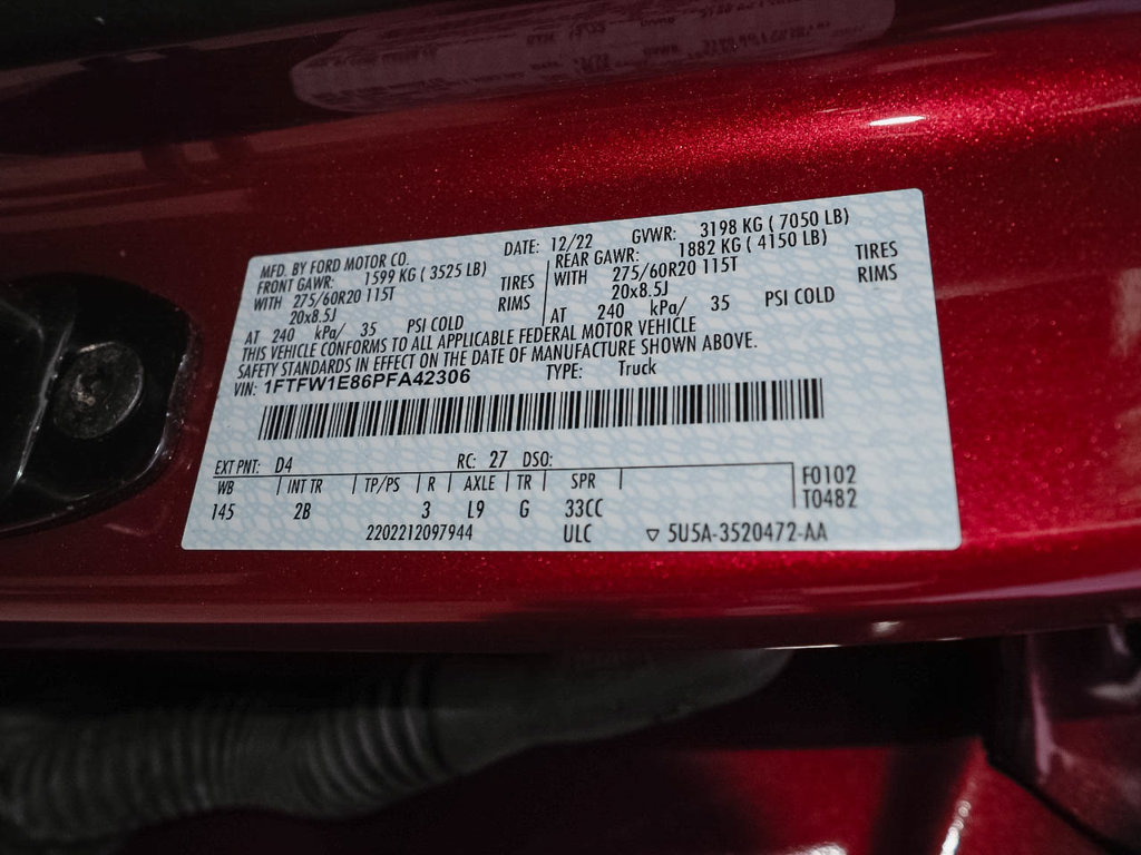 Used 2023 Ford F150 Lariat w/ Equipment Group 502A High AWD/4WD image 40