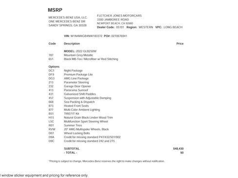 Used 2022 Mercedes-Benz GLB 250 image 2