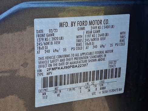 Used 2023 Ford Edge SEL w/ Convenience Package AWD/4WD image 25