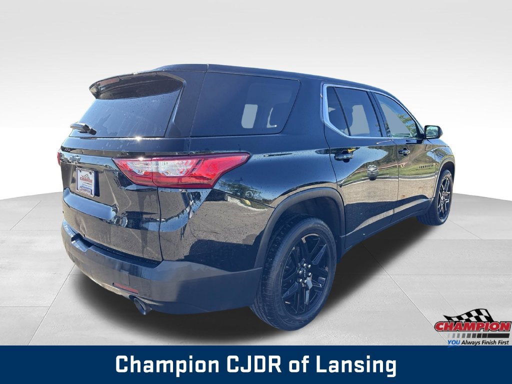 Used 2021 Chevrolet Traverse LS w/ LPO, Blackout Package FWD image 7