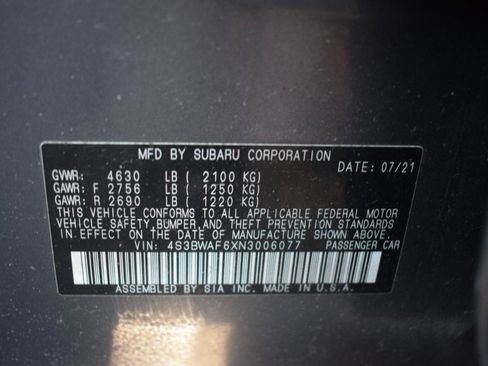 Used 2022 Subaru Legacy Premium AWD/4WD image 39