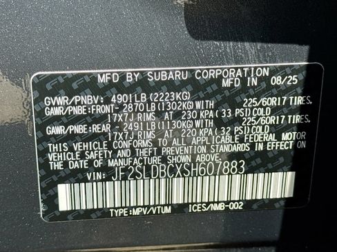 Used 2025 Subaru Forester Premium w/ Convenience Package #1 AWD/4WD image 40