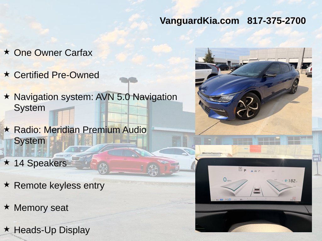 Certified 2023 Kia EV6 GT-Line AWD/4WD image 6