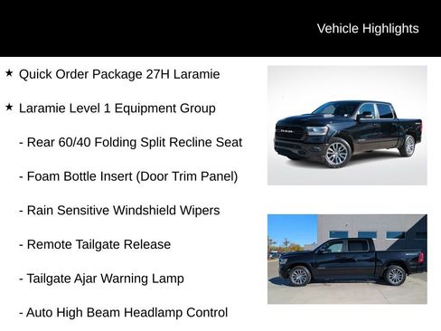 Used 2020 RAM 1500 Laramie w/ Sport Appearance Package image 6