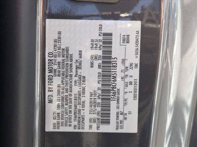 Certified 2021 Ford Mustang GT Premium w/ GT Performance Package RWD image 23