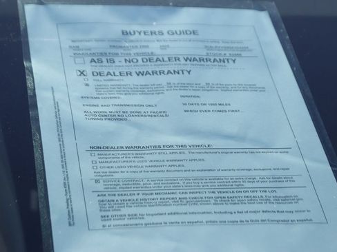 Used 2025 RAM ProMaster 2500 w/ U-Haul Equipment Group FWD image 48