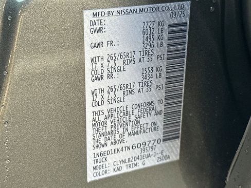 Used 2026 Nissan Frontier SV w/ Tow Package image 28