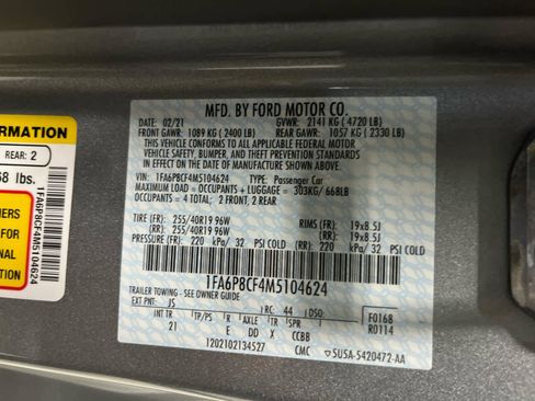 Used 2021 Ford Mustang GT w/ Equipment Group 301A image 23