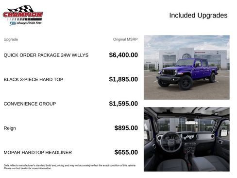 New 2026 Jeep Gladiator Willys image 6