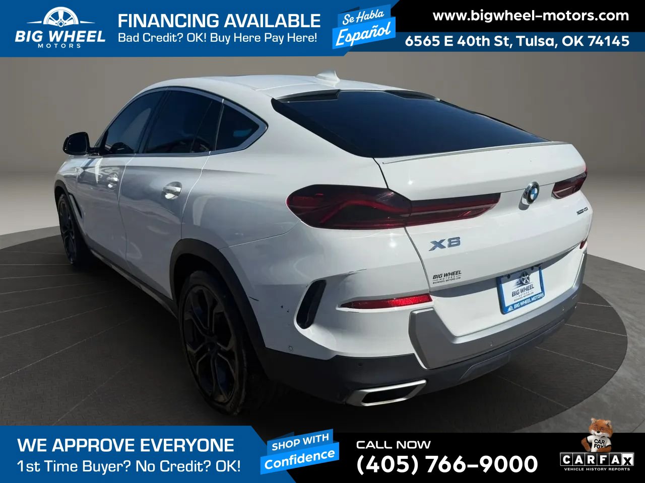 Used 2021 BMW X6 xDrive40i w/ Premium Package 2 AWD/4WD image 3