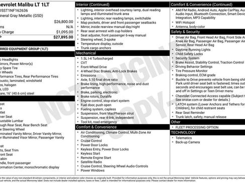 Used 2022 Chevrolet Malibu LT FWD image 5