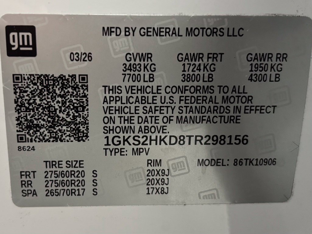 Used 2026 GMC Yukon XL AT4 AWD/4WD image 11