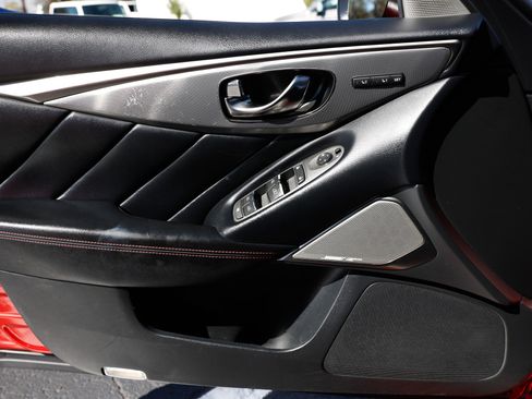 Used 2018 INFINITI Q50 Red Sport 400 w/ Sensory Package (Sport) image 47