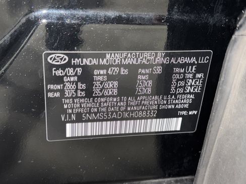 Used 2019 Hyundai Santa Fe FWD image 38