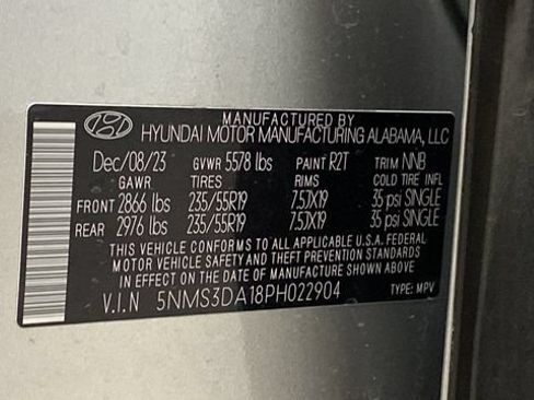 Used 2023 Hyundai Santa Fe SEL Premium AWD/4WD image 30
