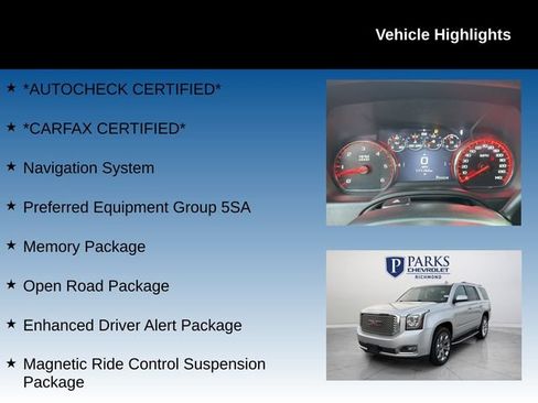 Used 2016 GMC Yukon Denali w/ Open Road Package AWD/4WD image 4