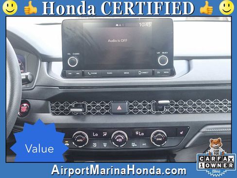 Certified 2023 Honda Accord EX image 13