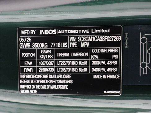 New 2025 INEOS Grenadier Fieldmaster Edition image 22