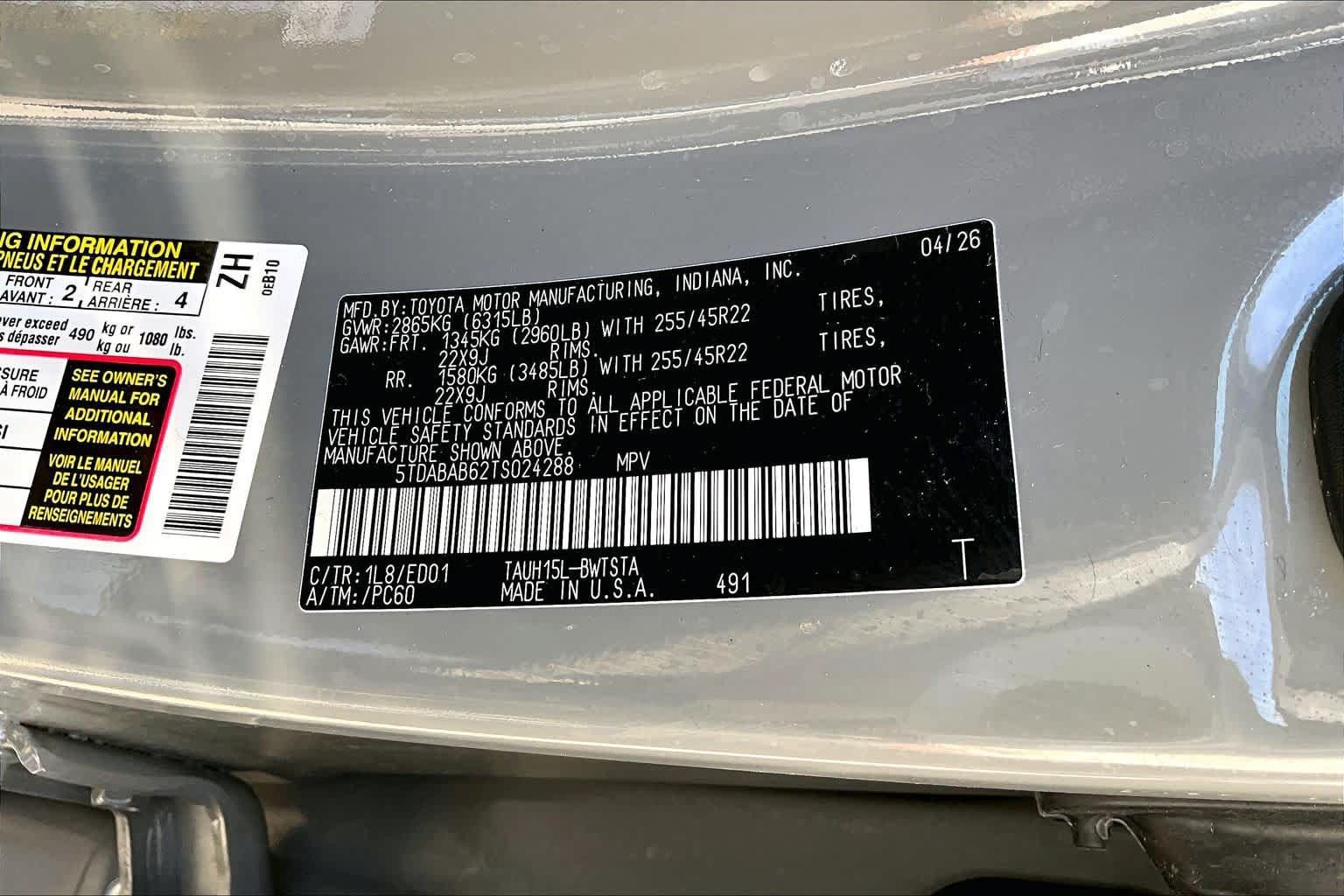 Used 2026 Lexus TX 500h AWD w/ Technology Package image 37