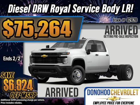 New 2026 Chevrolet Silverado 3500 W/T w/ WT Convenience Package image 1