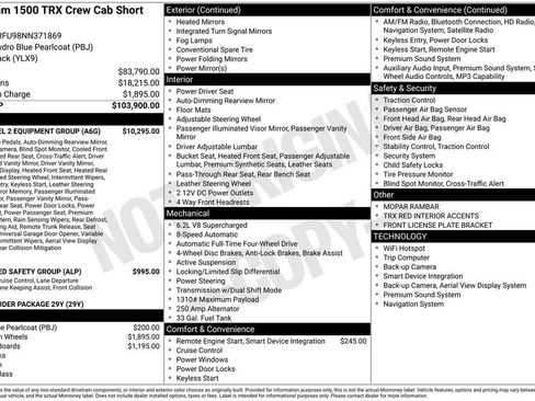 Used 2022 RAM 1500 TRX w/ TRX Level 2 Equipment Group image 27