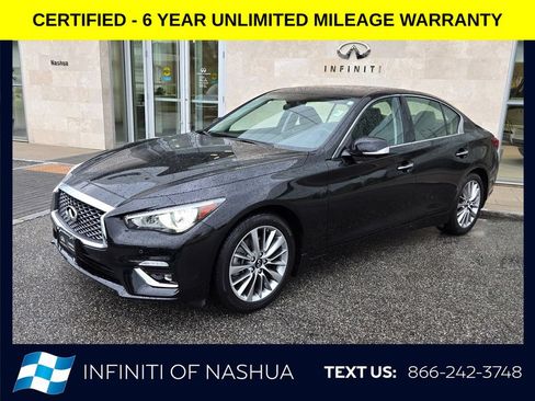 Certified 2023 INFINITI Q50 Luxe w/ Cargo Package AWD/4WD image 2
