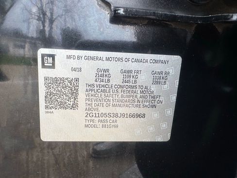 Used 2018 Chevrolet Impala LT image 24