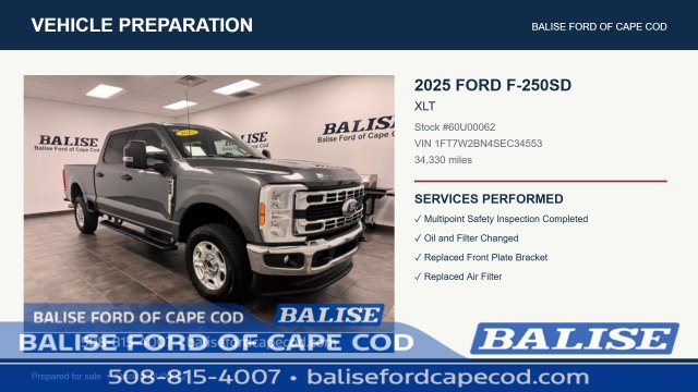 Used 2025 Ford F250 XLT AWD/4WD image 2