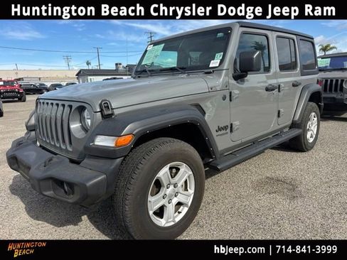 Used 2022 Jeep Wrangler Unlimited Sport AWD/4WD image 1