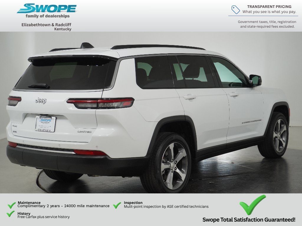 Used 2026 Jeep Grand Cherokee L Limited AWD/4WD image 3