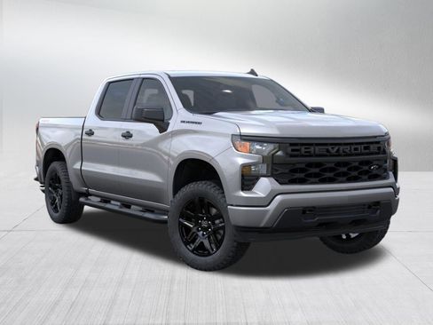 New 2026 Chevrolet Silverado 1500 Custom w/ Turbomax Blackout Package image 8