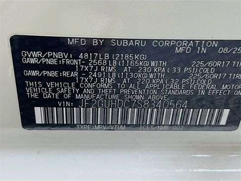 New 2025 Subaru Crosstrek 2.0i Premium image 24